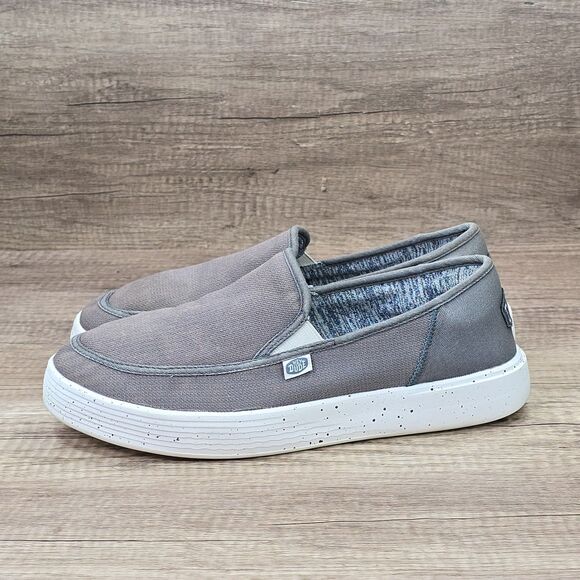 Hey Dude Sunapee M Sport Men's Size 11 Gray Casual Comfort Shoes (40241-030) - Picture 3 of 9